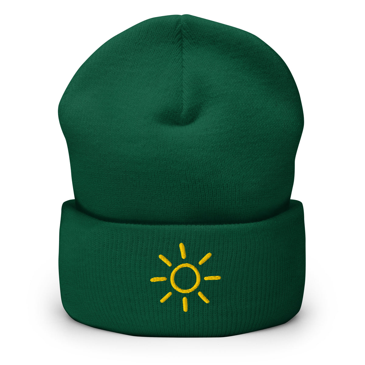 Sun Embroidered Toque