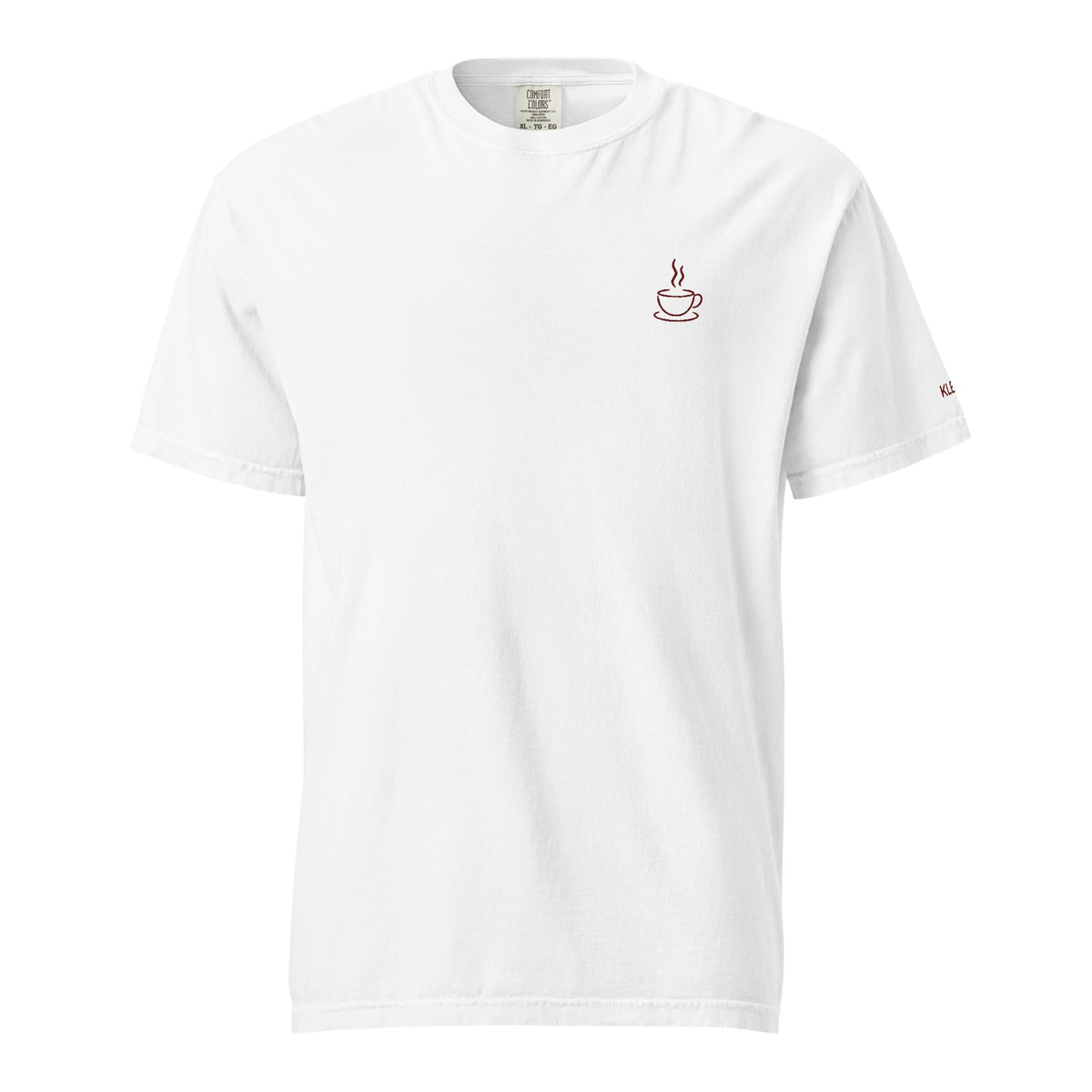 Poured for This Coffee Embroidered Tee